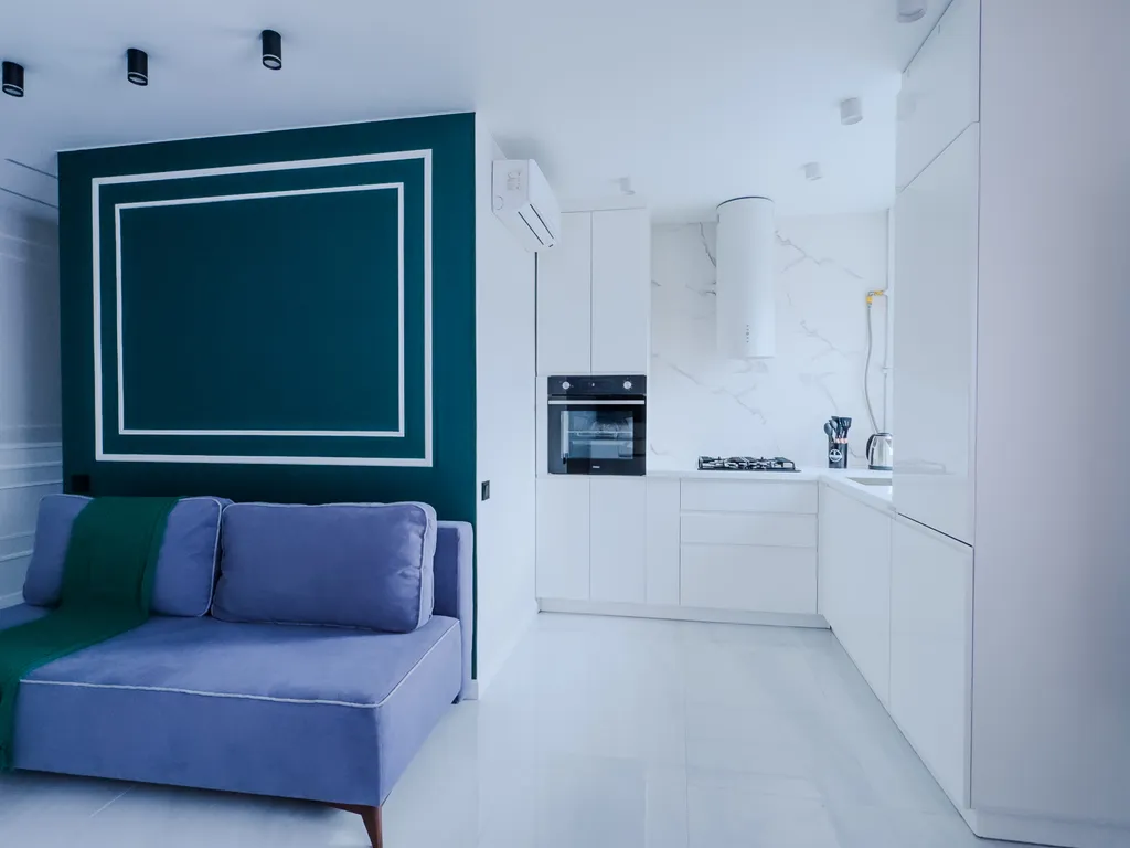 Стильная студия с кондиционером