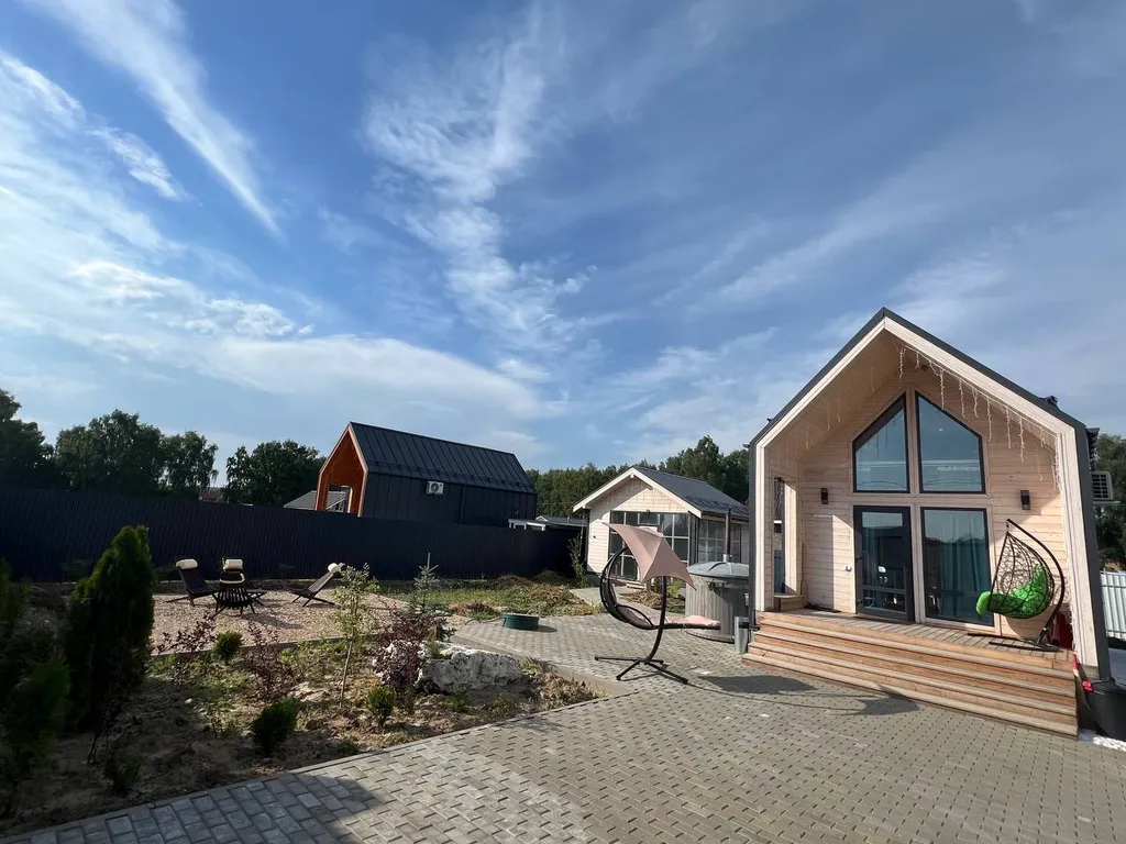 Уютный барнхаус с баней вдали от городской суеты