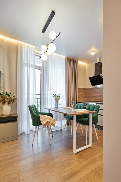 Новая квартира с дизайнерским ремонтом в центре Ростова