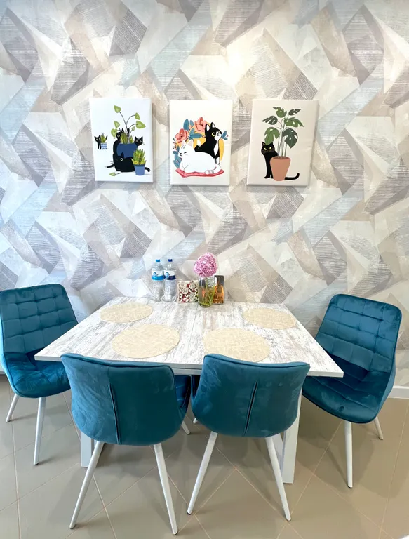 Бирюзовая квартира