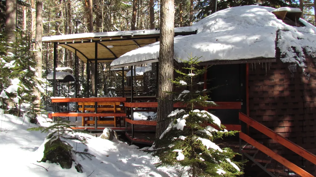 Коттедж Купольный дом в заповедном лесу — Архыз