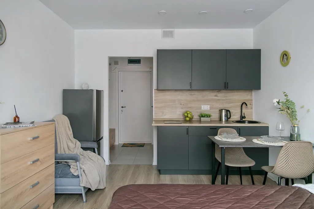 Уютная студия у метро Филатов луг