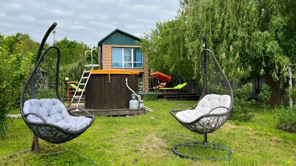 Уютный гостевой дом в лесной зоне