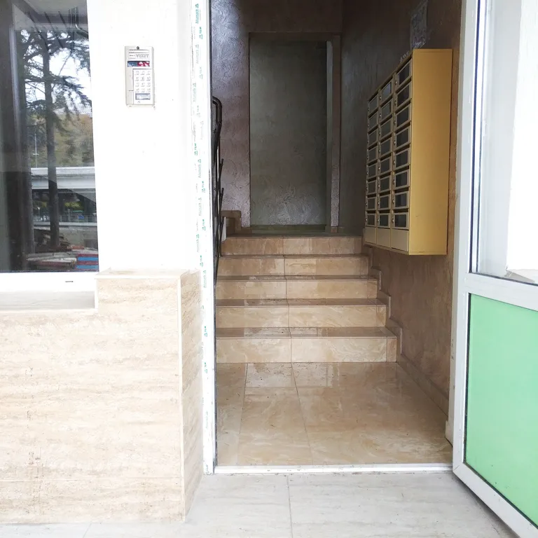 Студия с видом на море и зоной барбекю