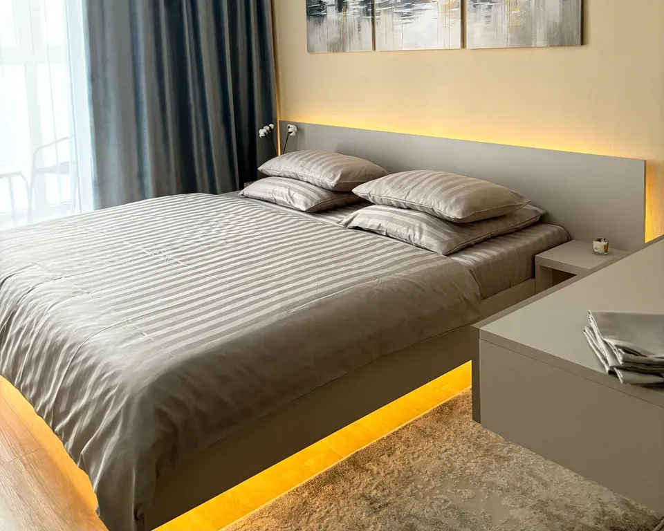 Уютная квартира с отдельной спальней на западном пляже Зеленоградска