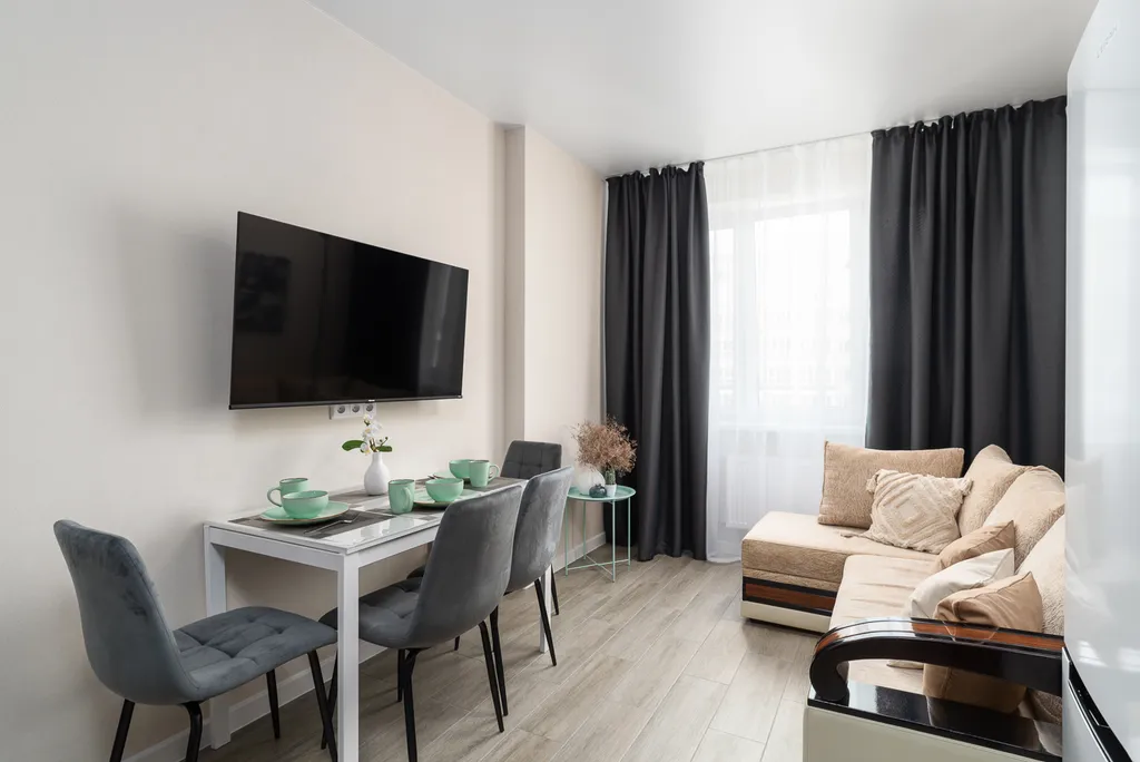 Квартира Новые уютные апартаменты Зара апарт Your Place в ЖК Абрикосово — Краснодар