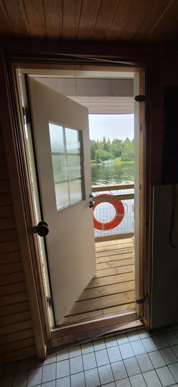 Раухала Деревянный Коттедж на воде