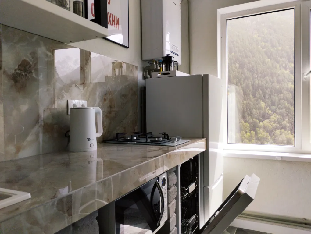 Квартира с видом на ледник Донгуз-Орун