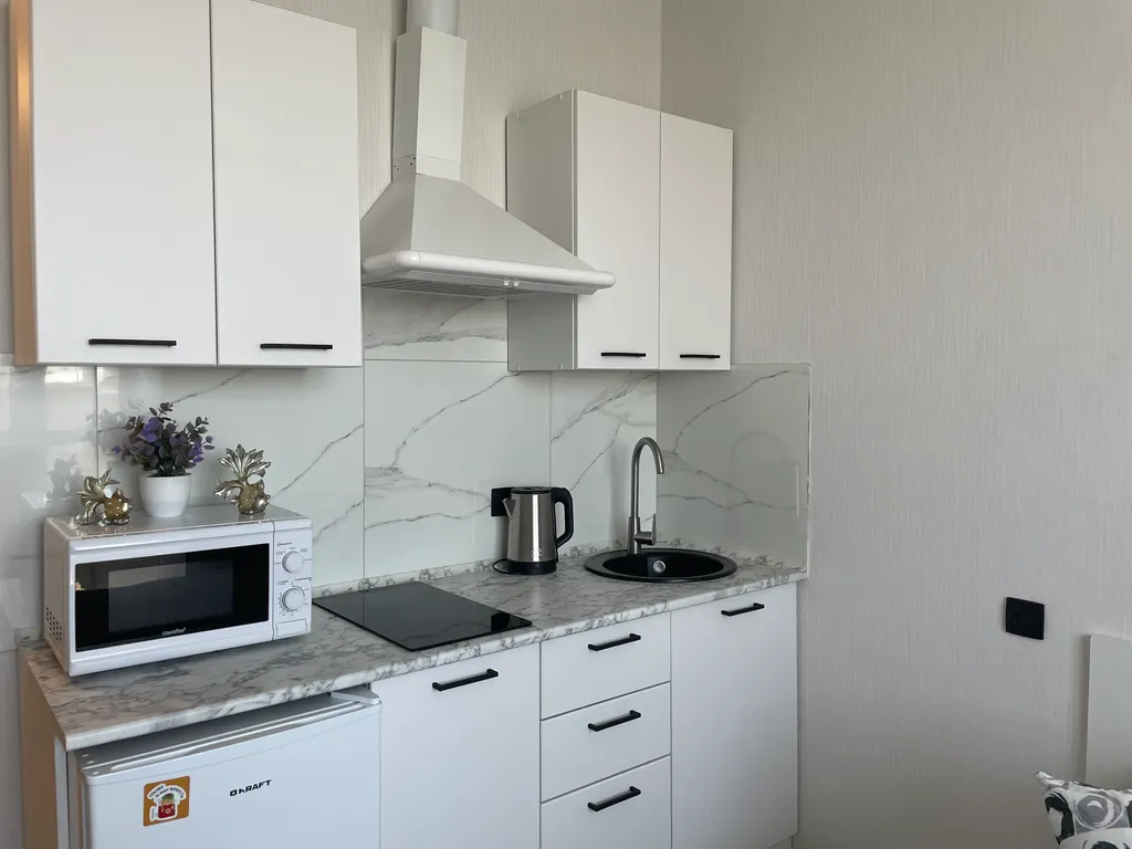 Студия в современном ЖК Аквамарин