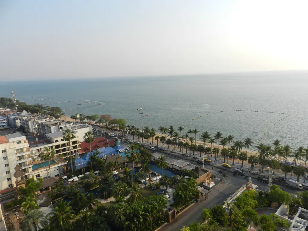 Апартаменты с 1 спальней и гостиной фронтальный вид на море