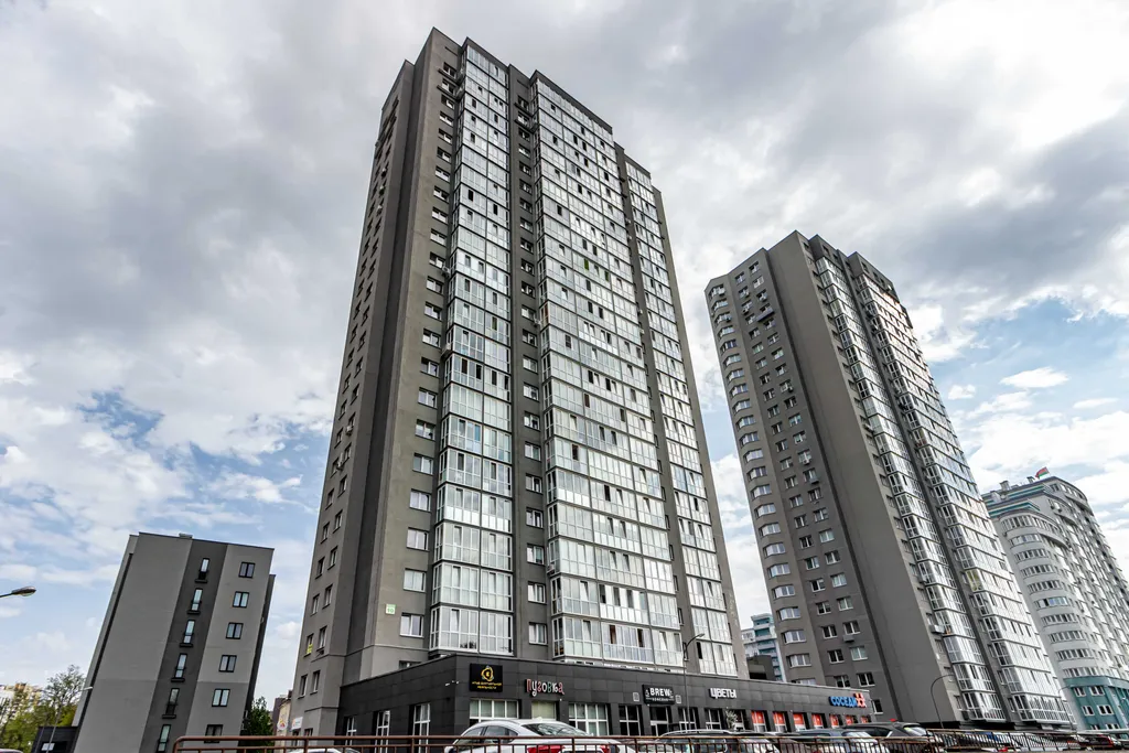 Квартира в новом доме Молодежная на высоком этаже