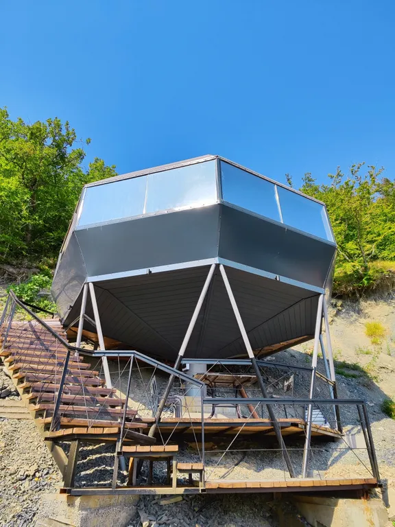 Коттедж Оригинальный дом на высоте — Бжид