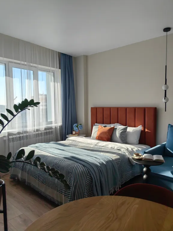 "Терракотовый берег" - Изысканная новая студия в центре города