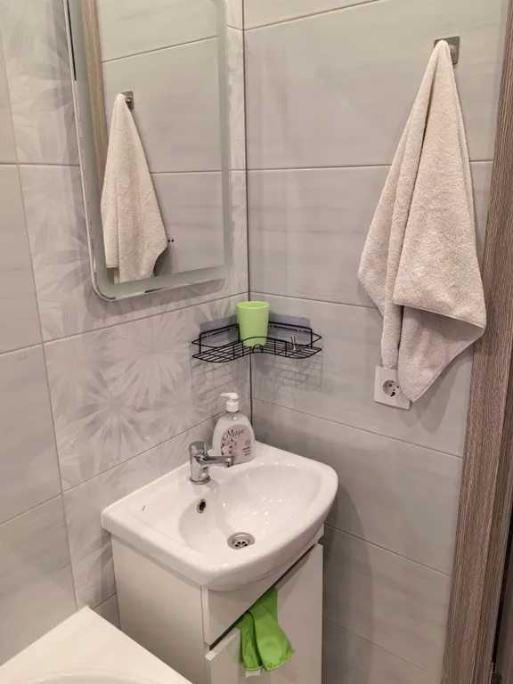 Уютная однокомнатная квартира с хорошим ремонтом в тихом районе