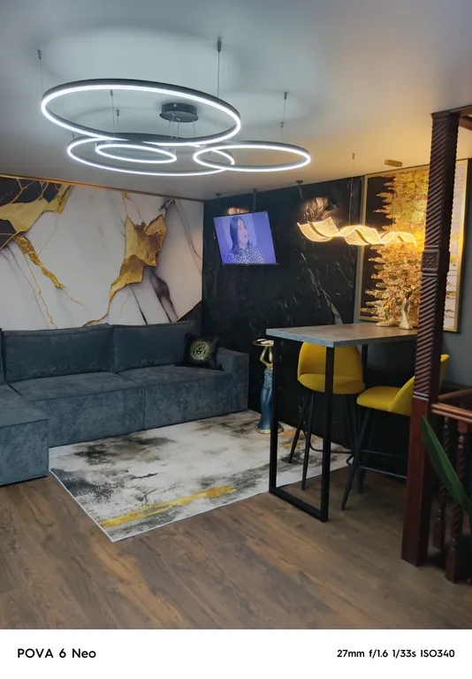 Новые двухэтажные апартаменты с бассейном и сауной