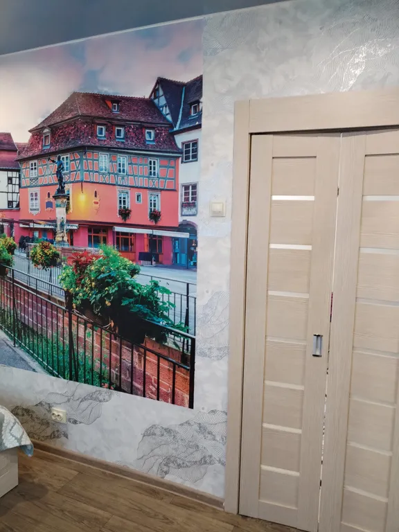 Уютная квартира с видом на санаторий Беловодье