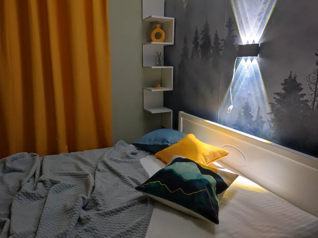 Уютная студия рядом с лесом