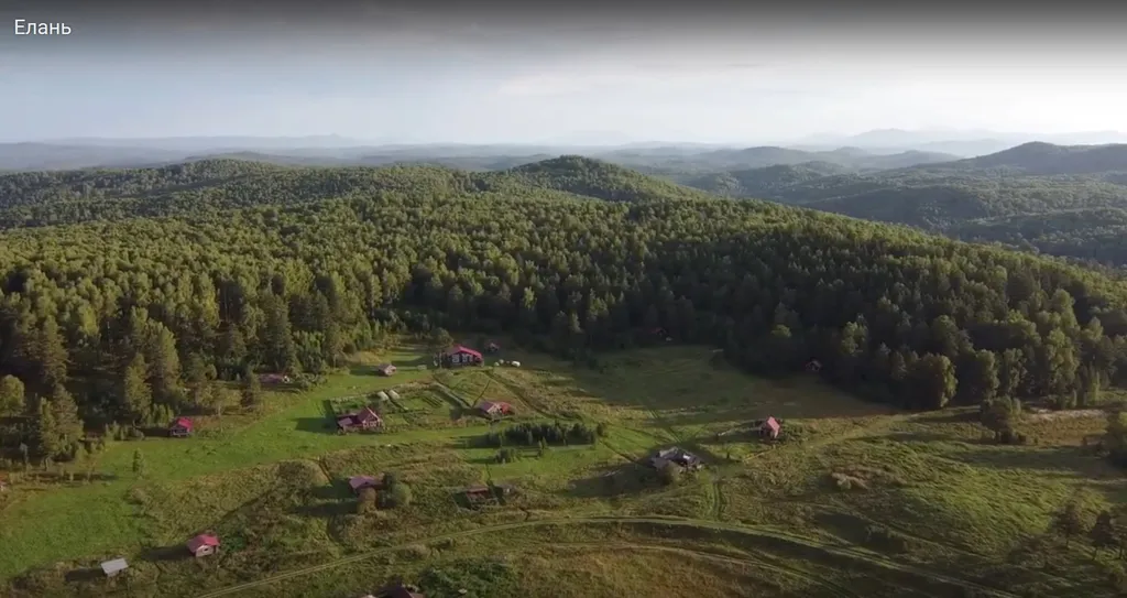 Уютные деревянные домики на Елани