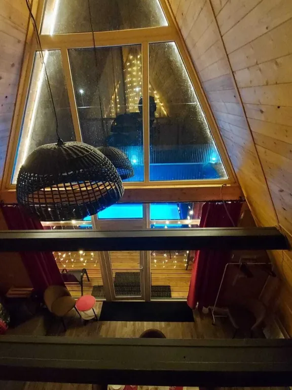 А-фрейм домик-2 в предгорье Адыгеи