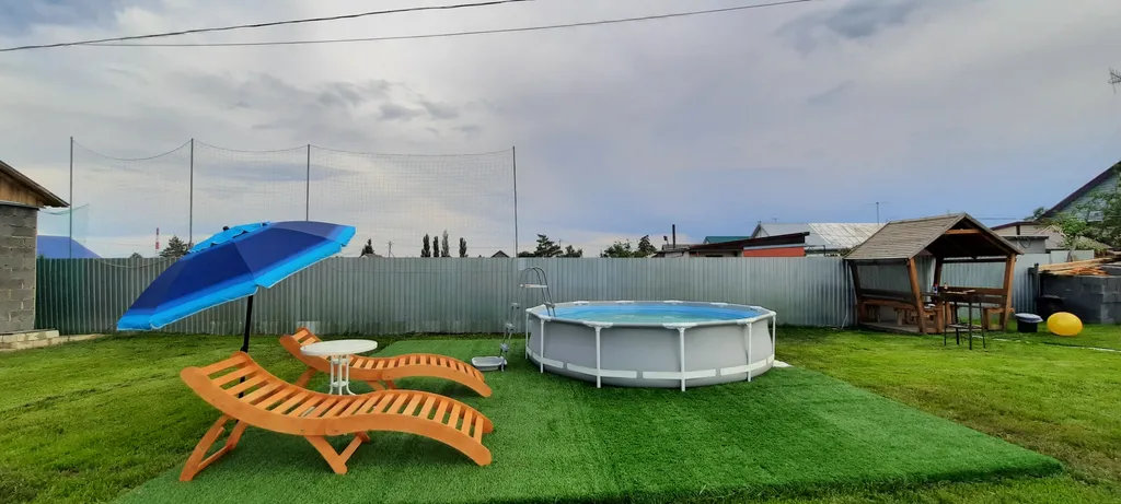 Бюджетный 2х комнатный домик на 6 мест