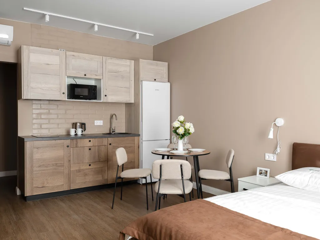 Уютная студия у метро. Заезд бесконтактно. Отчётные документы