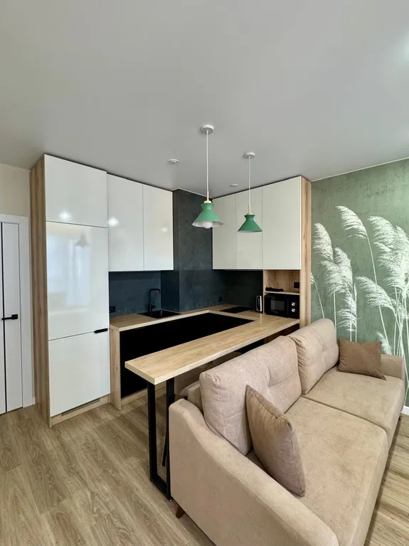 Уютная студия на берегу реки