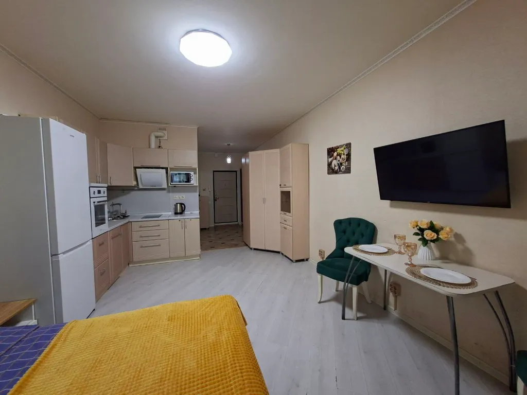 Уютная студия для комфортного проживания