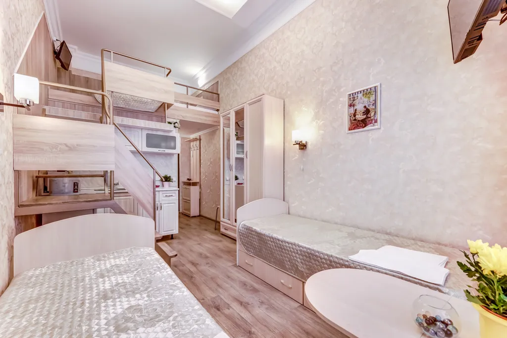 Квартира Квартира Двухуровневая семейная студия у Невского проспекта — Санкт-Петербург