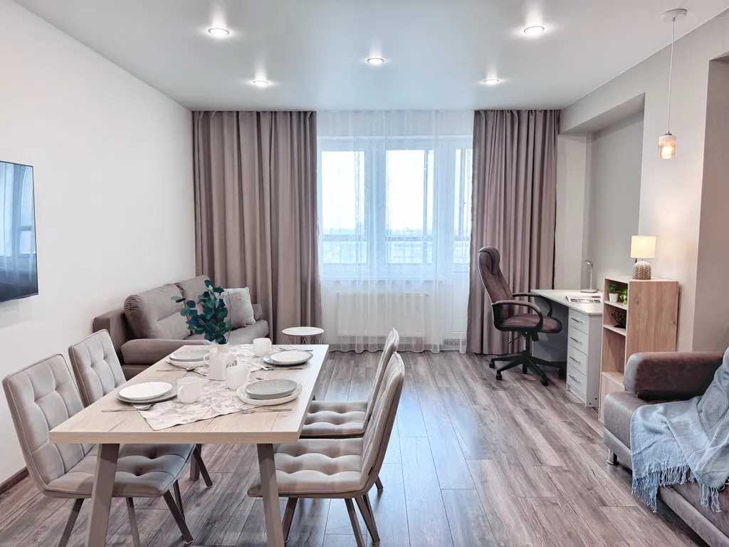 Дизайнерская 2-комнатная квартира в ЖК Бизнес-класса в центре города