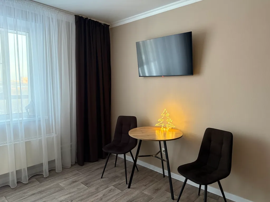 Уютная студия в центре города с видом на реку