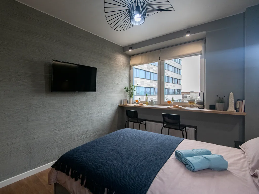 Стильная гостевая студия Небеса в МФК Созвездие