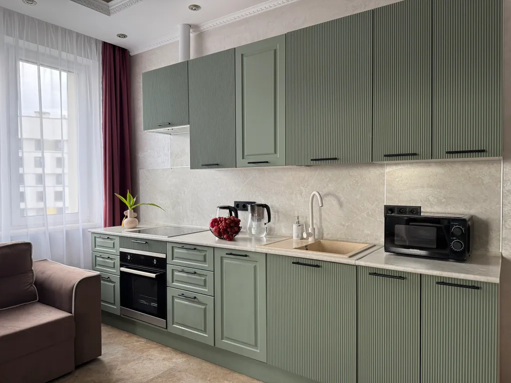 Квартира 4-комнатная квартира с видом на ВДНХ, Останкинскую башню, 84м, 7 кроватей — Москва