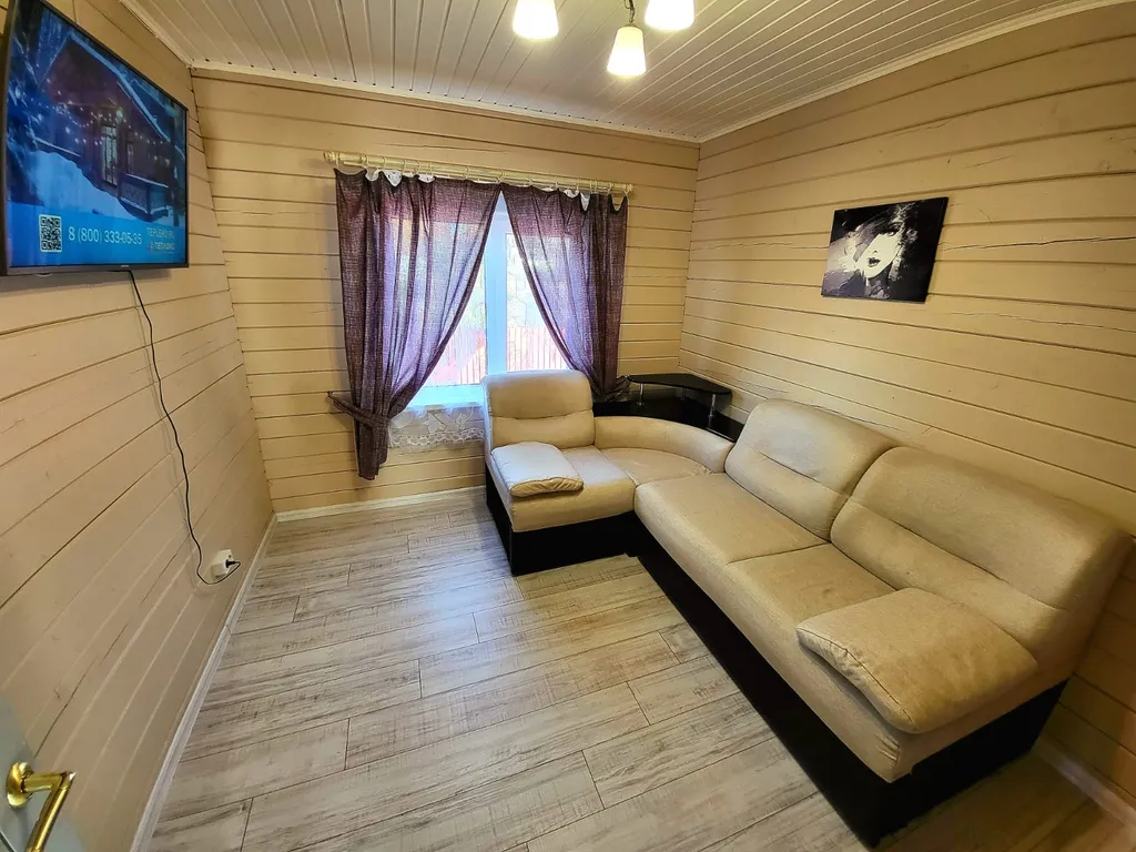 Дом с Русской баней возле Псковского озера