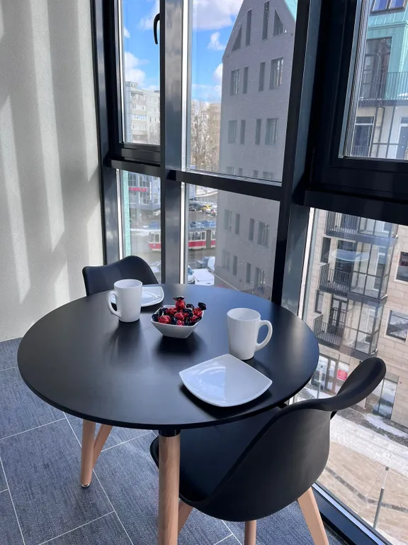 Центр города, квартира на набережной у Рыбной деревни