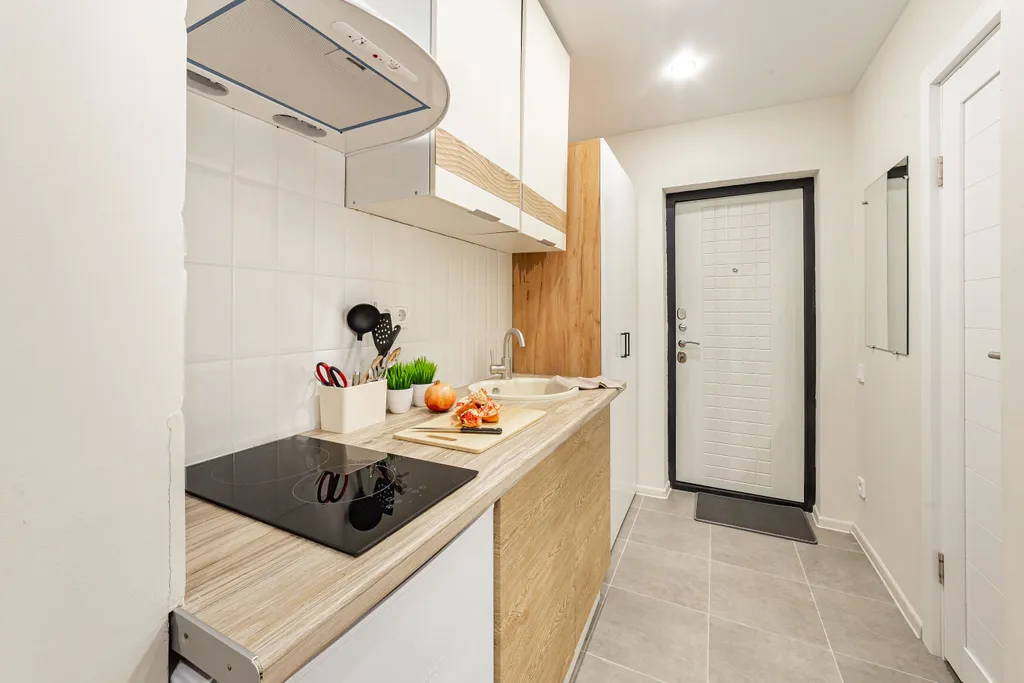 Квартира-студия в центре 13,5 м2, 1 кровать