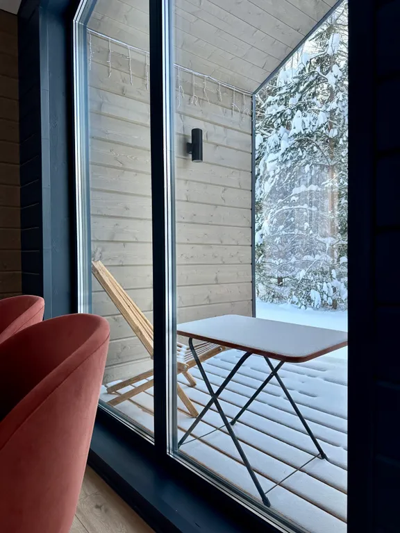 Дом ДАЧА №8 с мастер-спальней и видом на лес