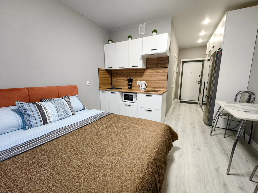 Уютная студия в ЖК Аквамарин