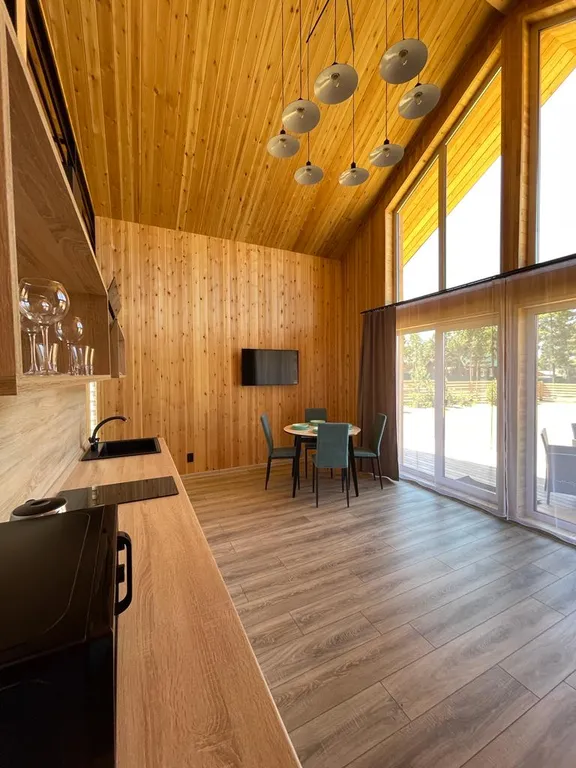 Уютный дом в стиле барн хаус