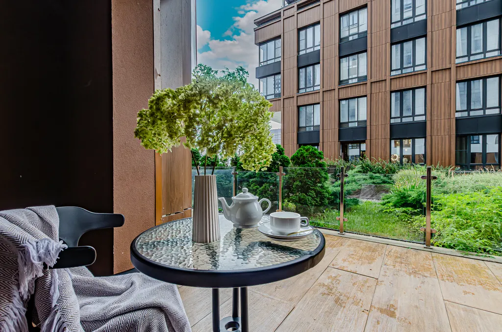 Квартира Happy Terrace квартира с террасой возле аквапарка Ривьера — Казань