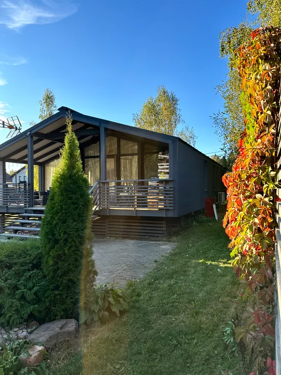 Райское гнёздышко с камином