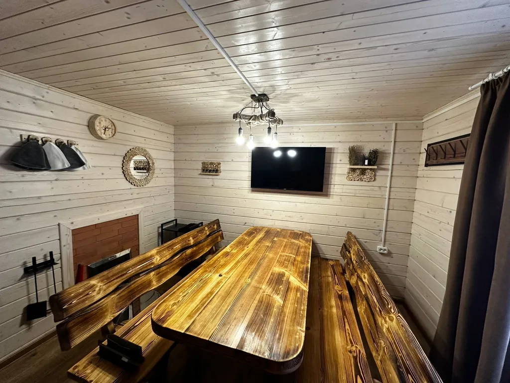 Уютный дом A-Frame | Русская Баня | Чан