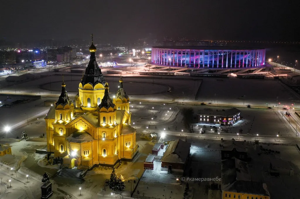 Видовая студия квартира в центре Нижнего Новгорода