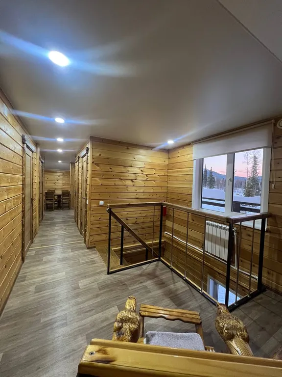 Коттедж с баней и сушилкой на территории