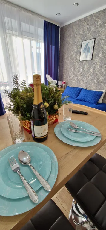 Студия в новом районе