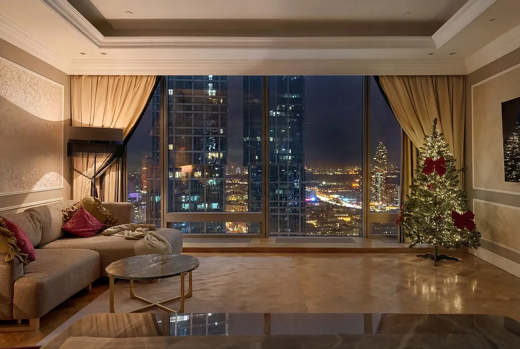 Квартира Апартаменты View в Москва-Сити — Захватывающий вид на город 49 этаж — аренда посуточно в Москва