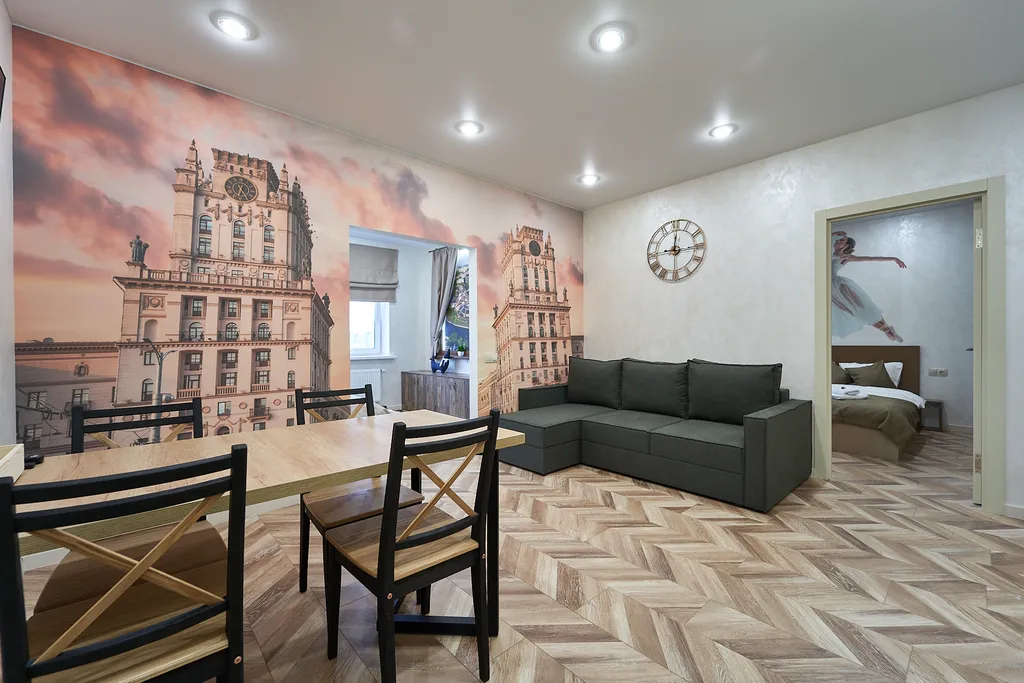 Квартира Minsk House - Стильные 3-х комнатные апартаменты — Минск