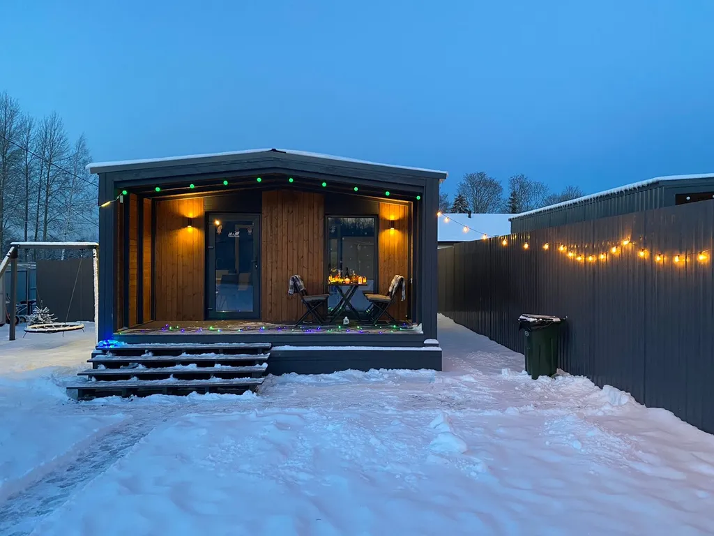 Уютный загородный домик с личным банным-комплексом