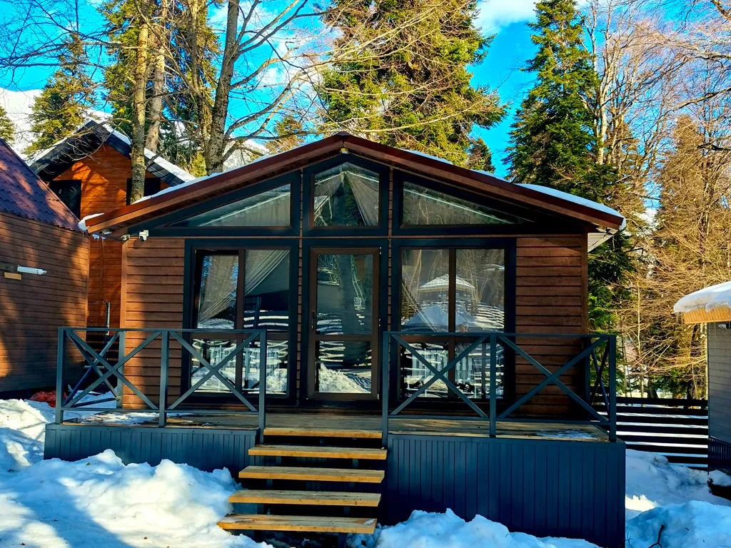 Коттедж Дом в лесу — Архыз