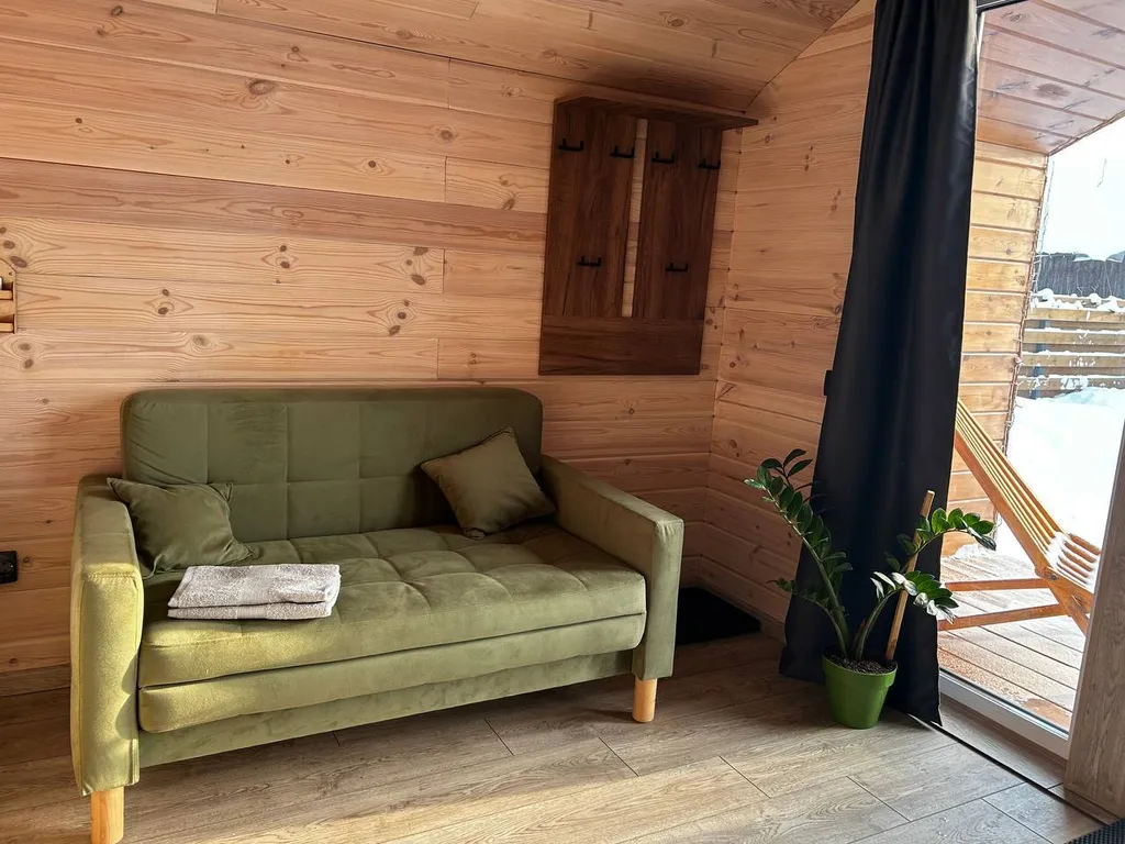 Уютный домик в центре города с русской баней на дровах