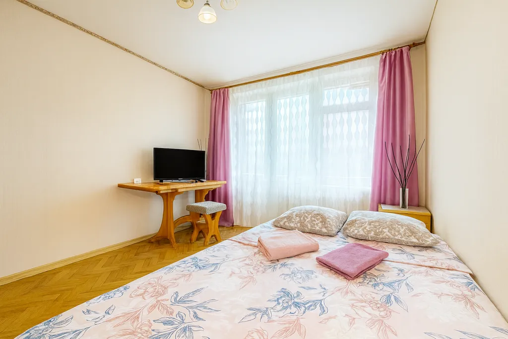 Квартира Уютная 1-комнатная квартира — Москва